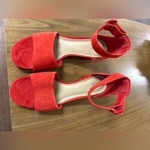 Clarks Vibrant Red Women's Sandals size 10